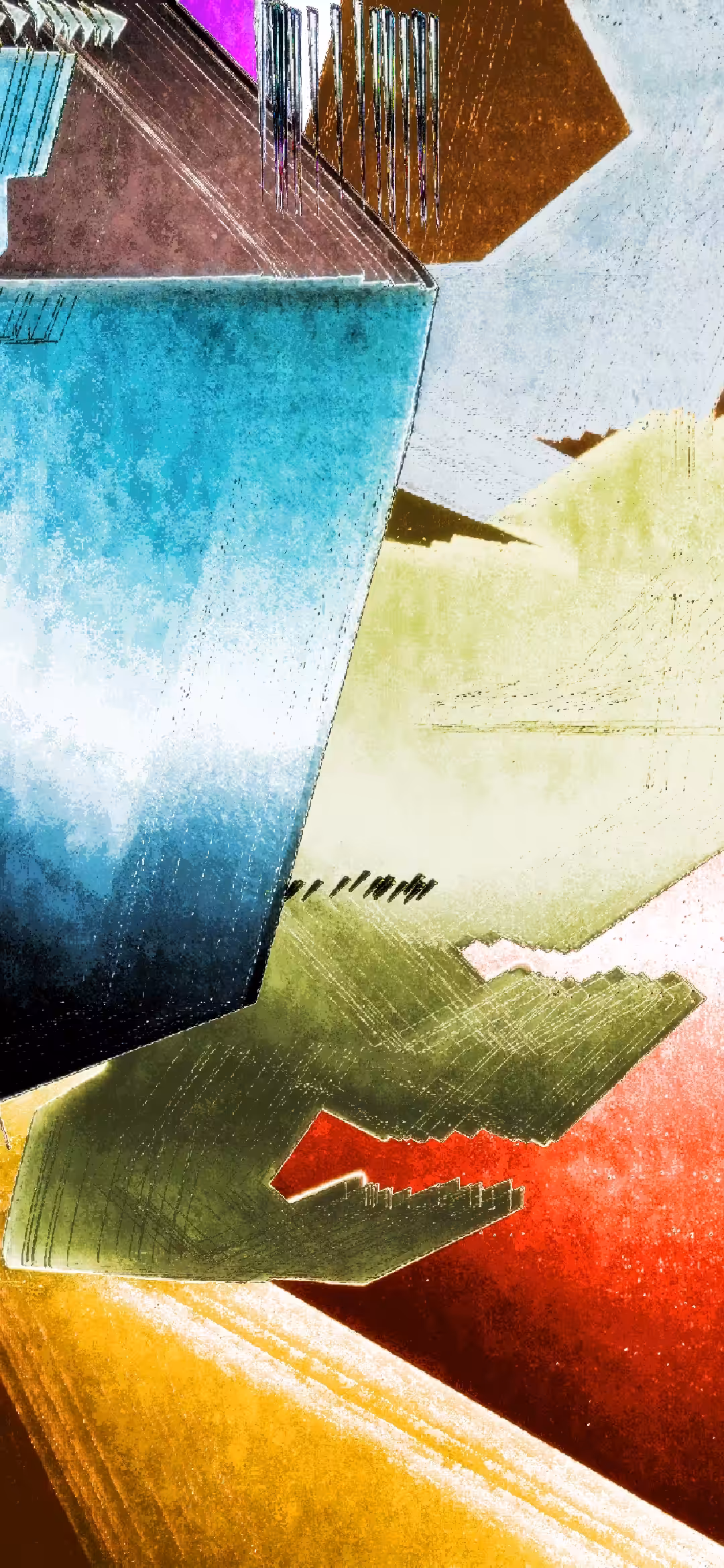 Hidden in shapes and colors there is a different perception of reality, a truth yet to be spoken 