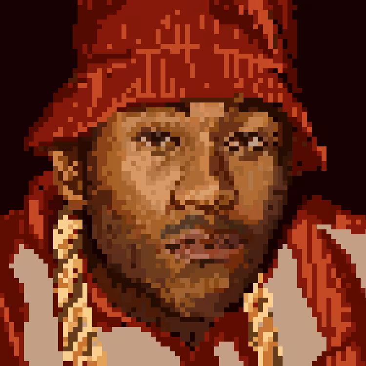 LL Cool J Pixel Art