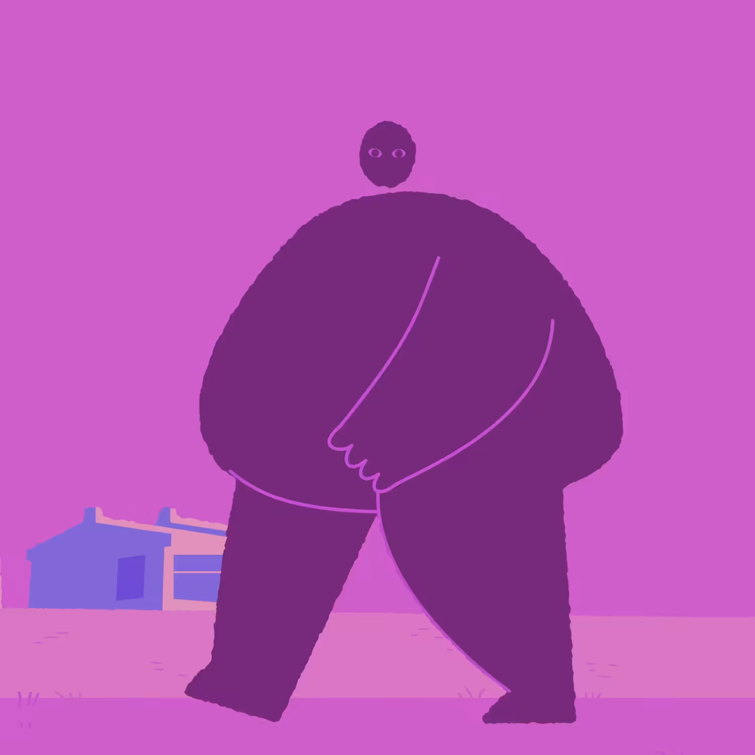 Invading Purple Giant