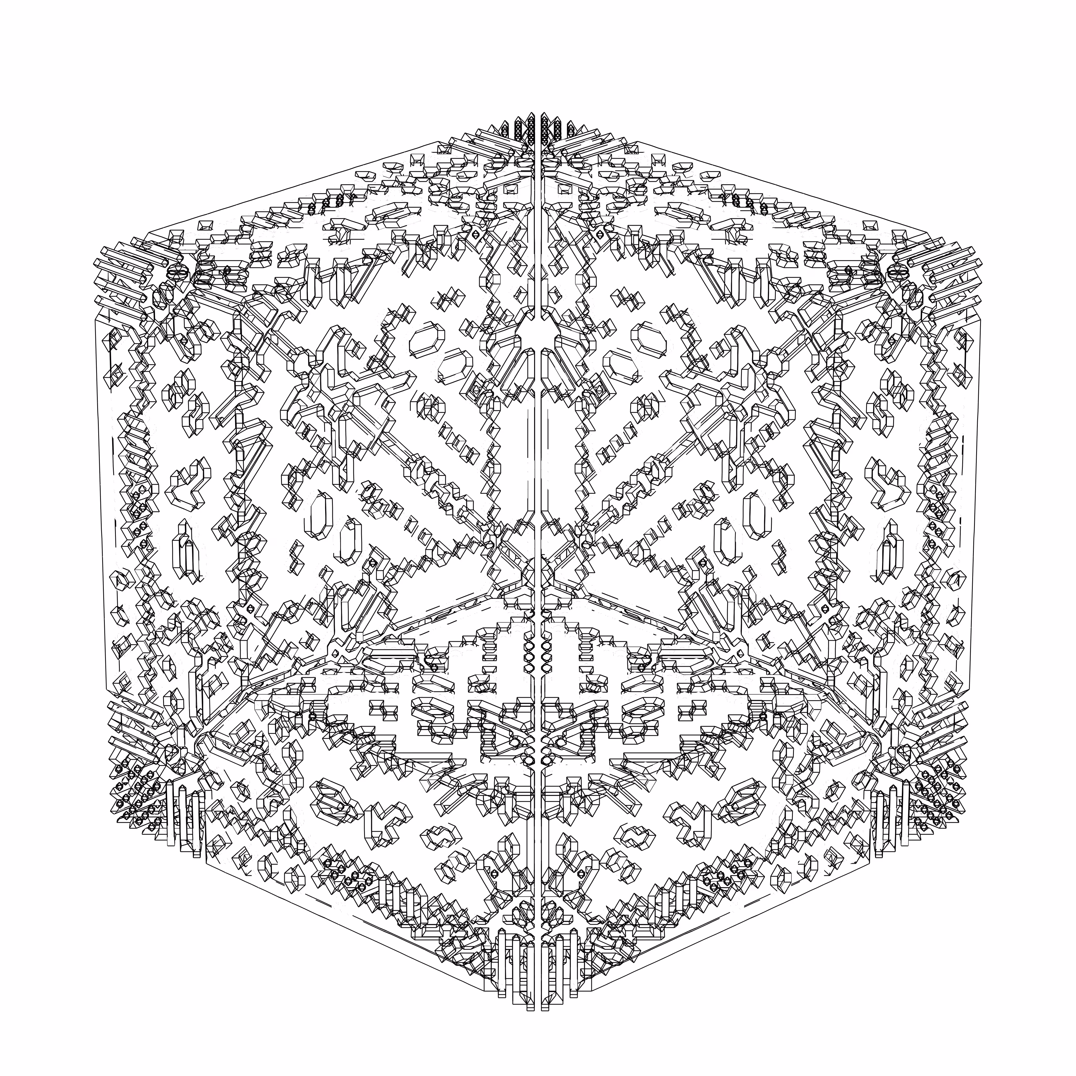 LL21 Alien Art Cube #995