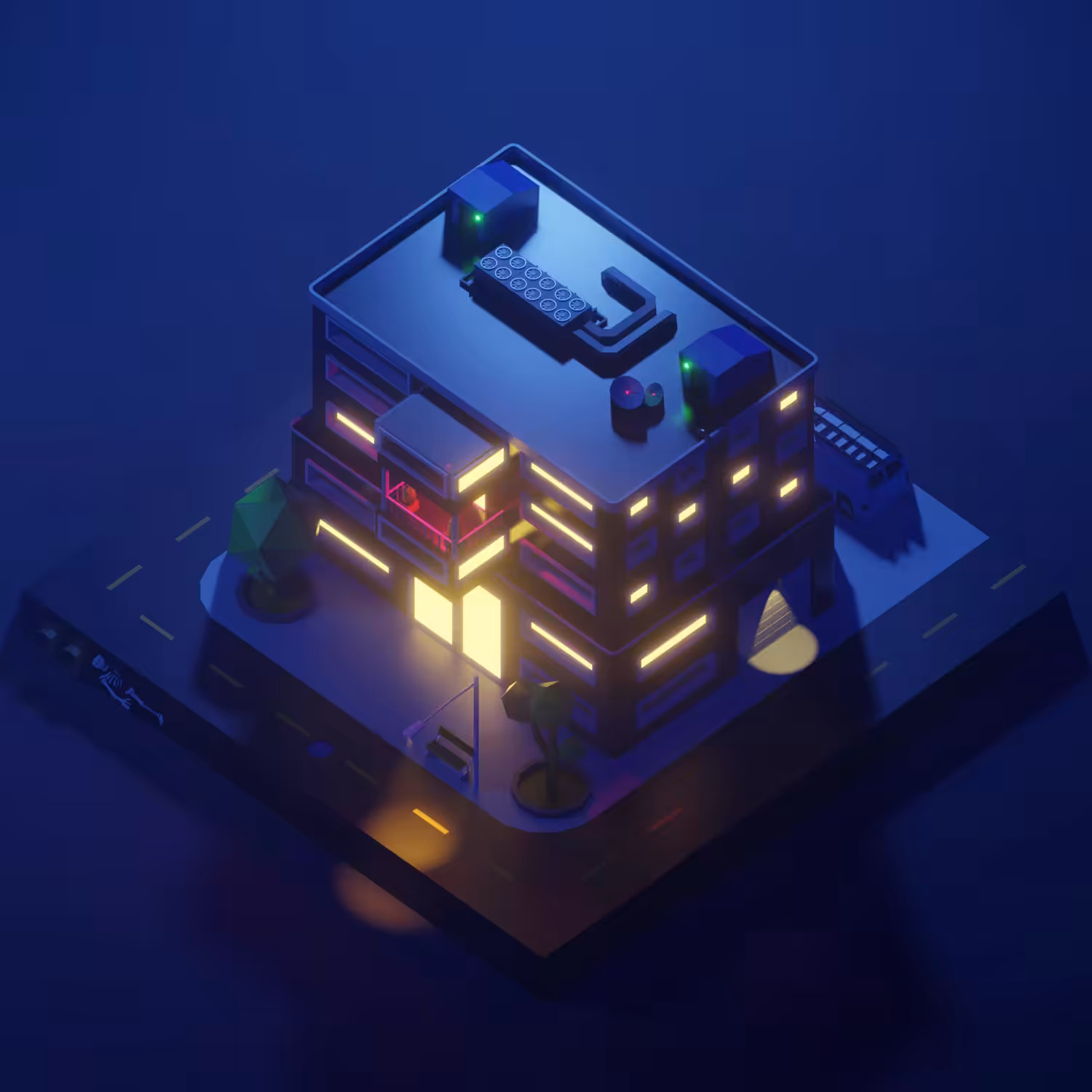 square scene 1 - assassination