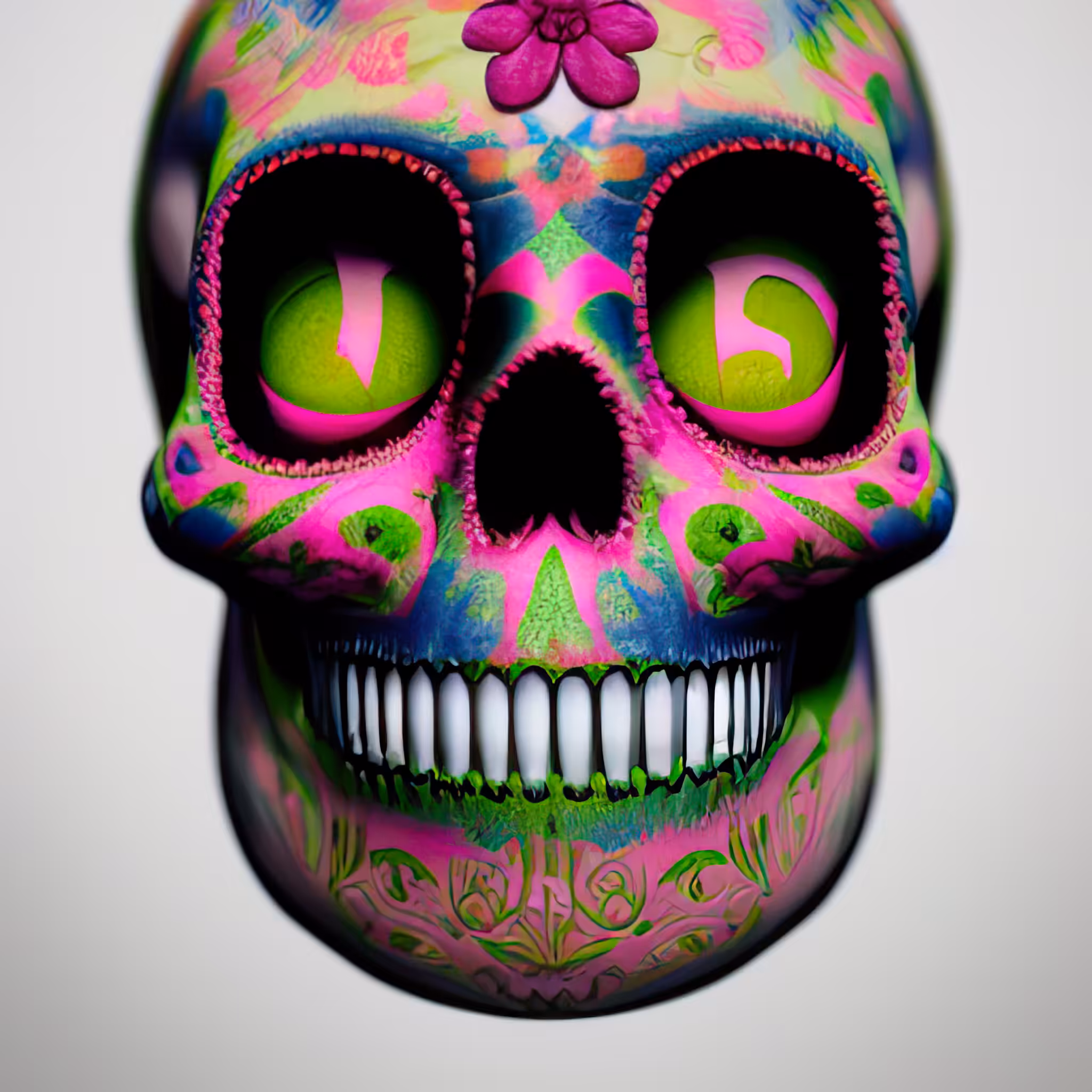 Head Case - A Color Study: Head Case #587