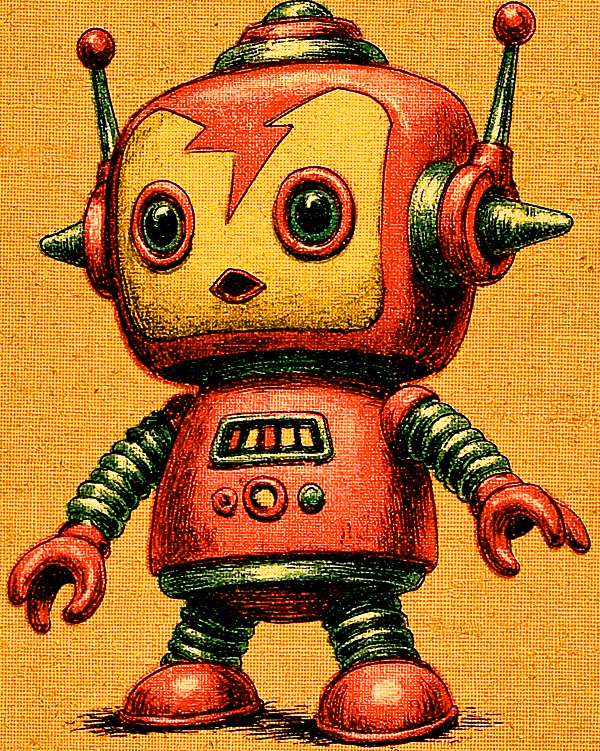 sandbox: David, the Stardust Robot