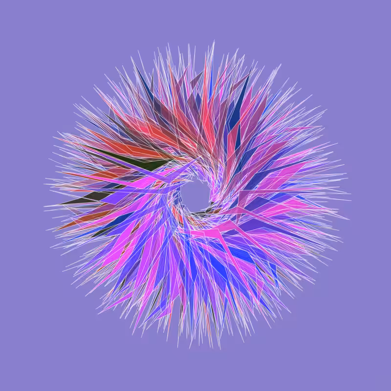 mosaic flower #18