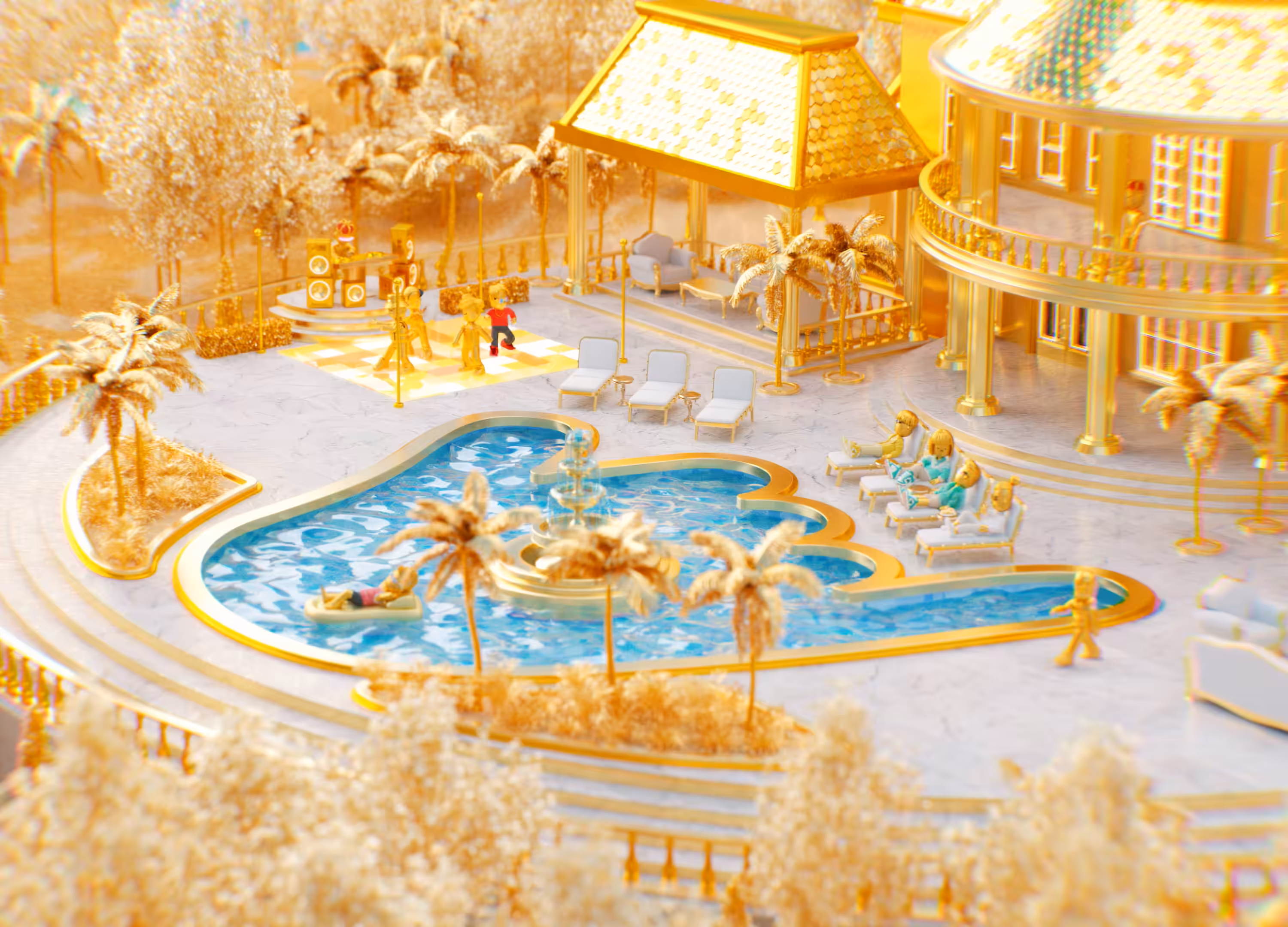 All Time Vibes: Chateau De GODL: Poolside