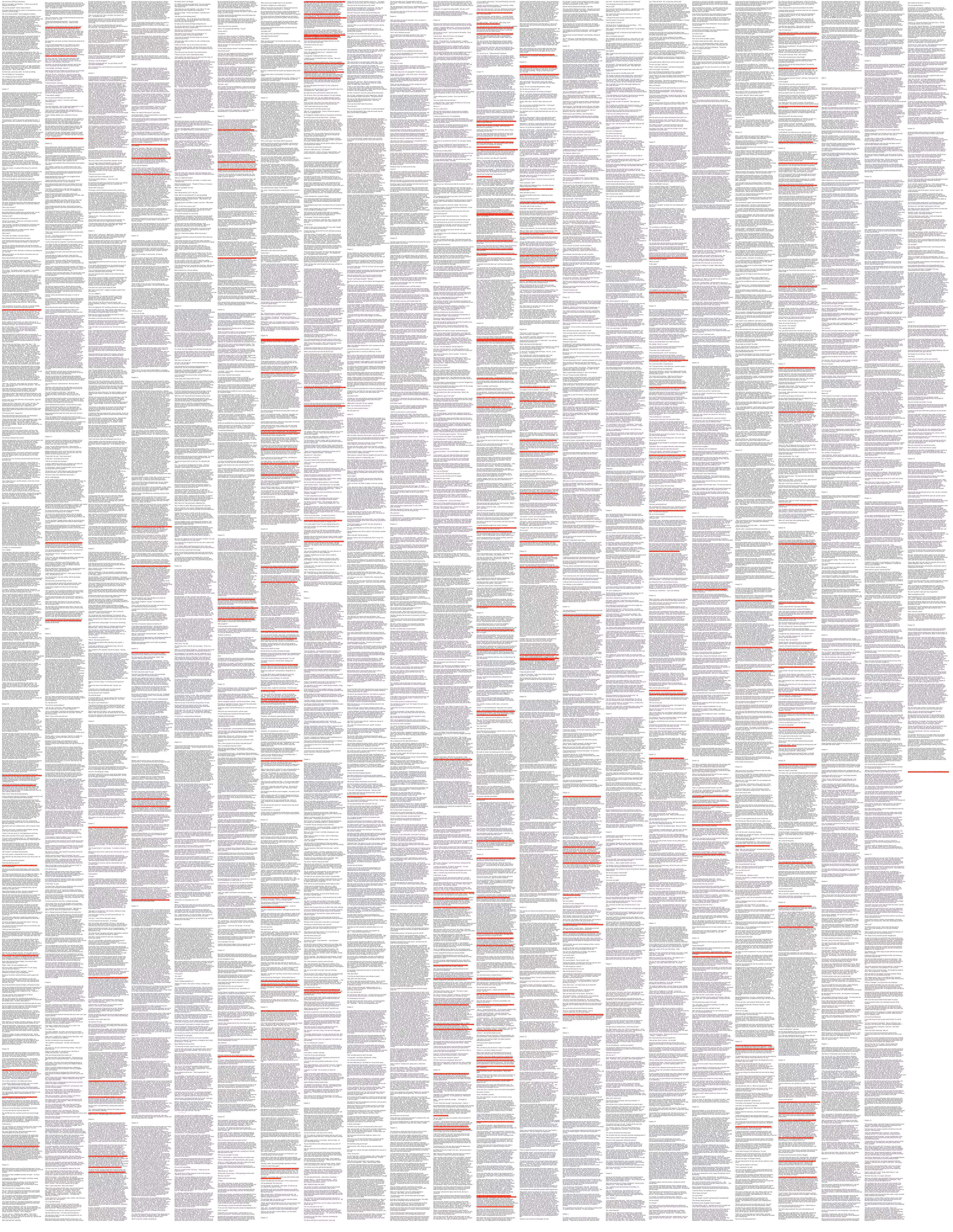 Anna Karenina: pattern matching (complete text, 2/2) (gray, red)