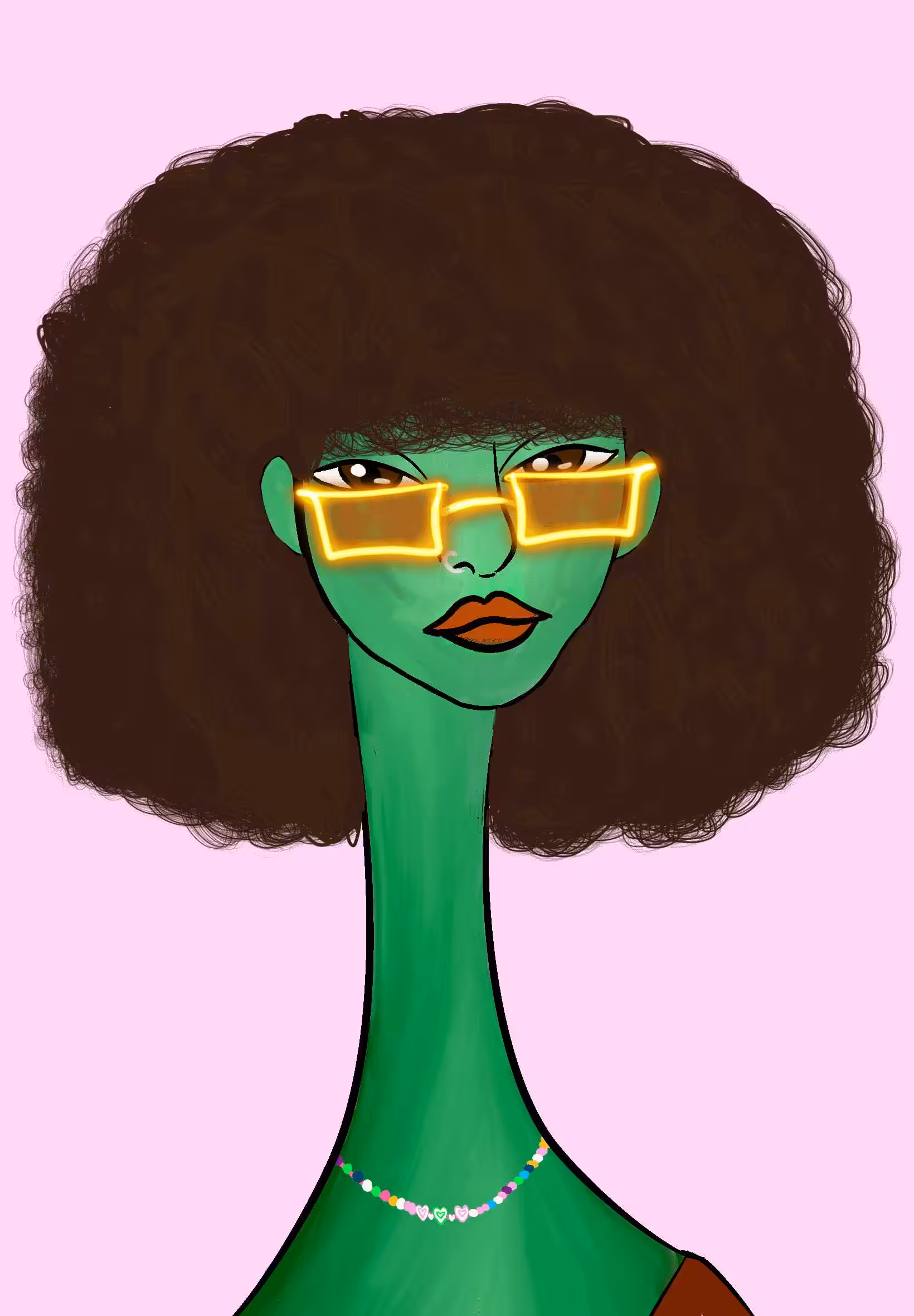 Long Neckie Ladies: Long Neckie Lady #309