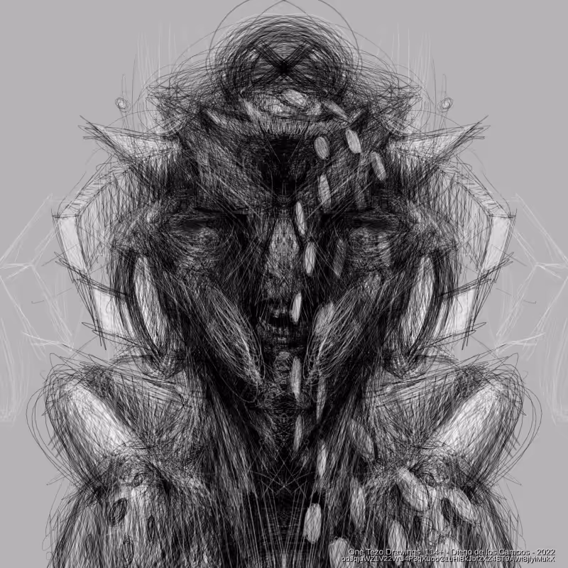 One Tezo Drawings_114+ #6
