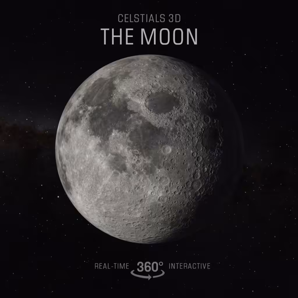 Celestials 3D: The Moon