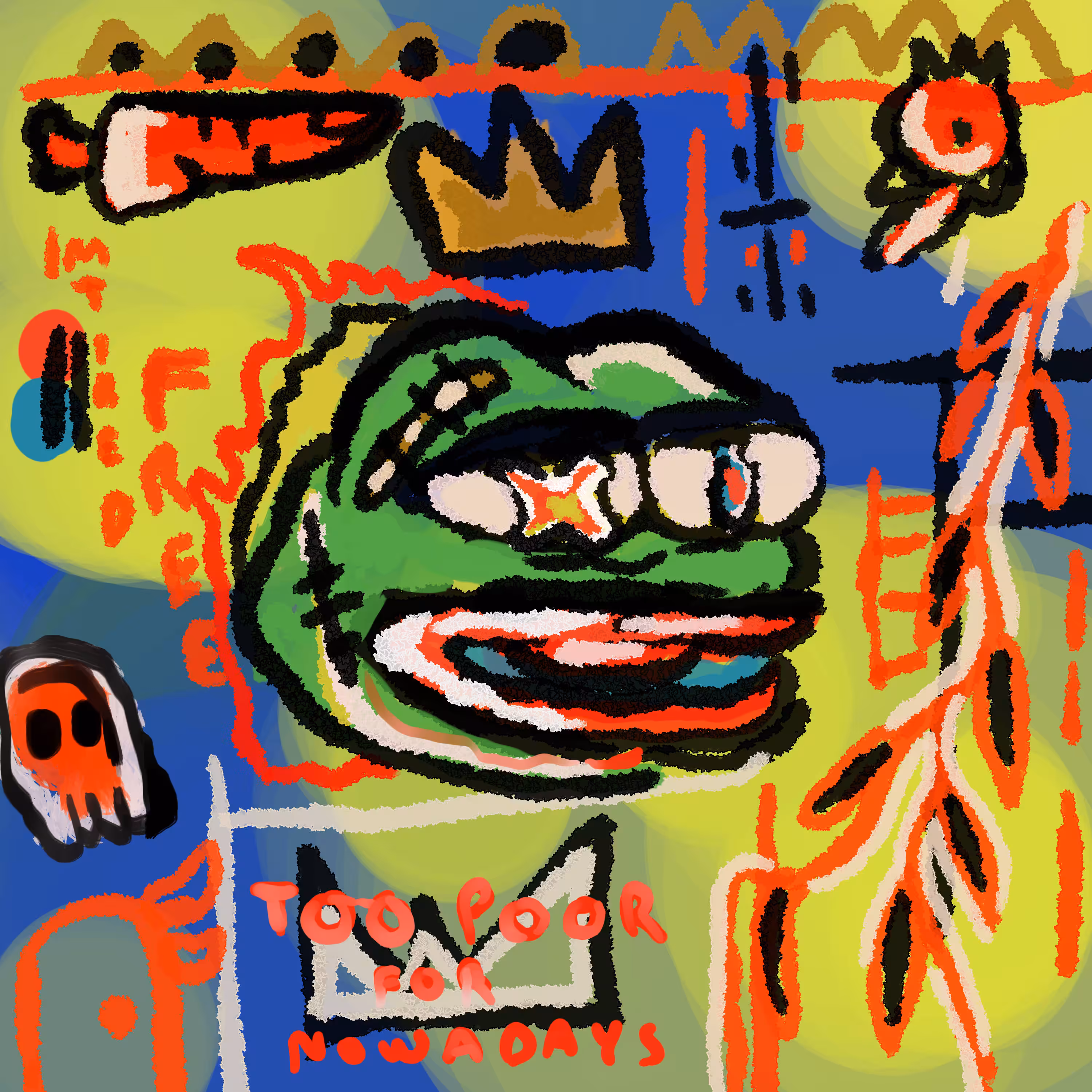 SAD KING PEPE