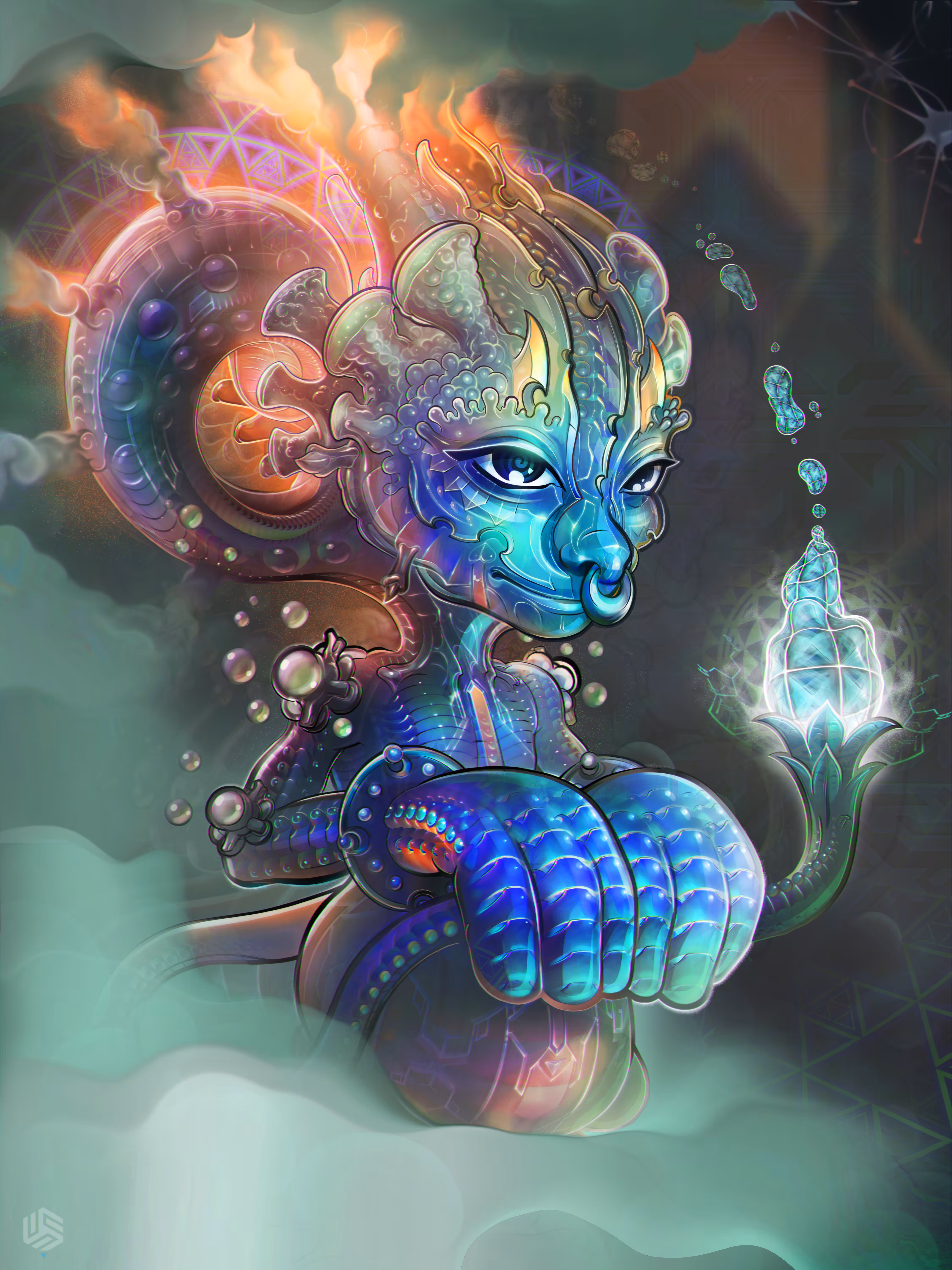 The Jeweled Dribbler