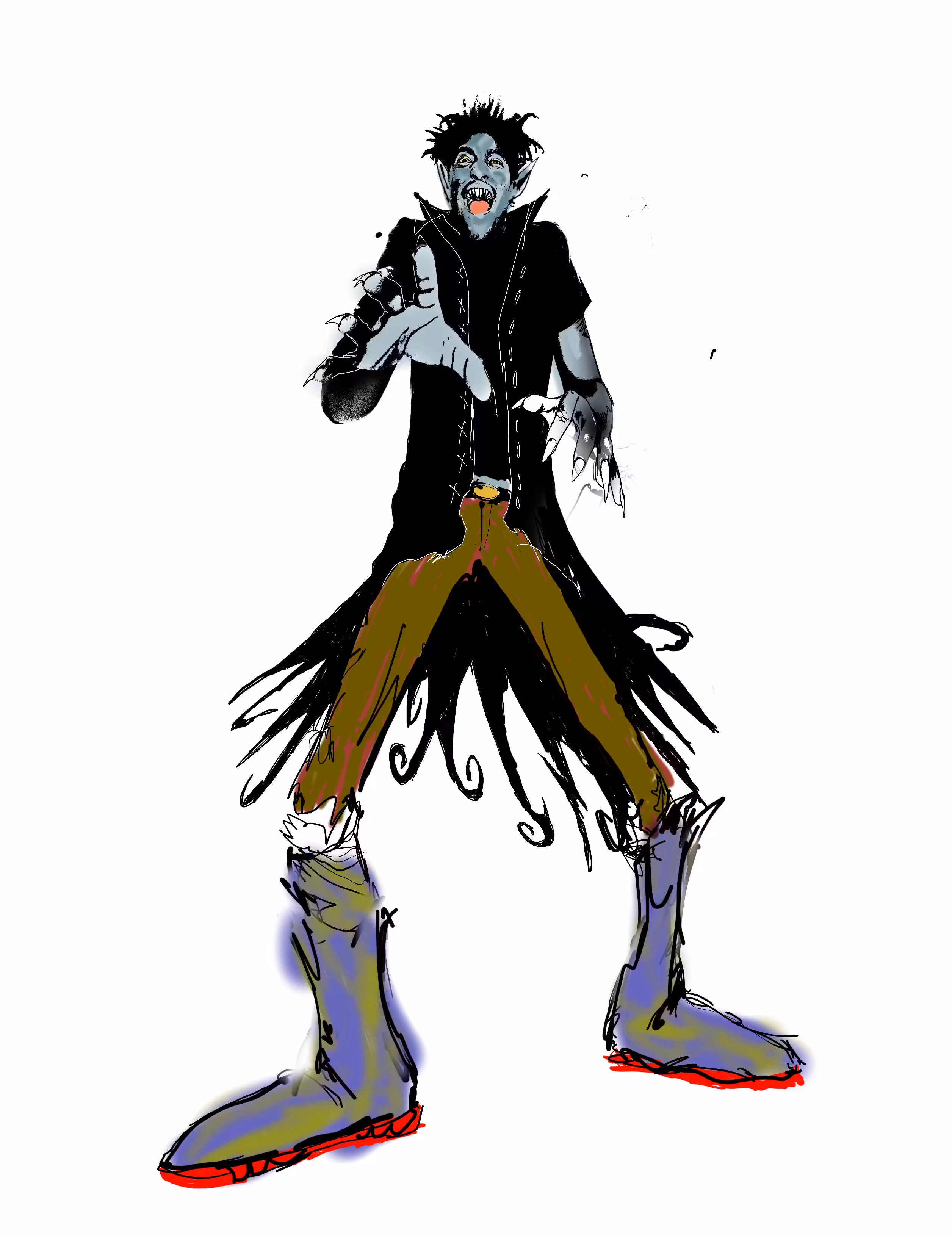 Aleqth as Vampire Self Potrait #3/4