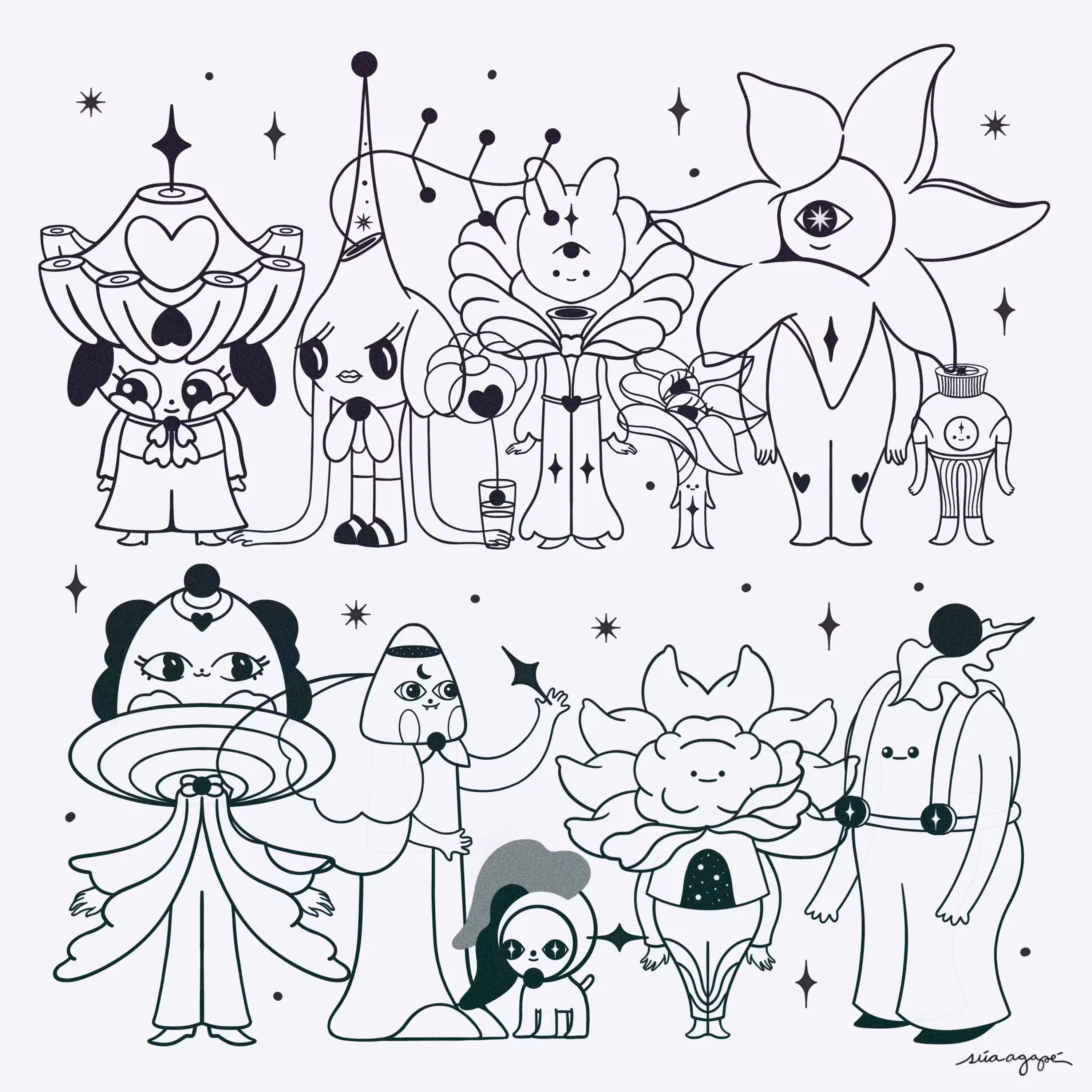 ✦ Cosmic Friends  ✦