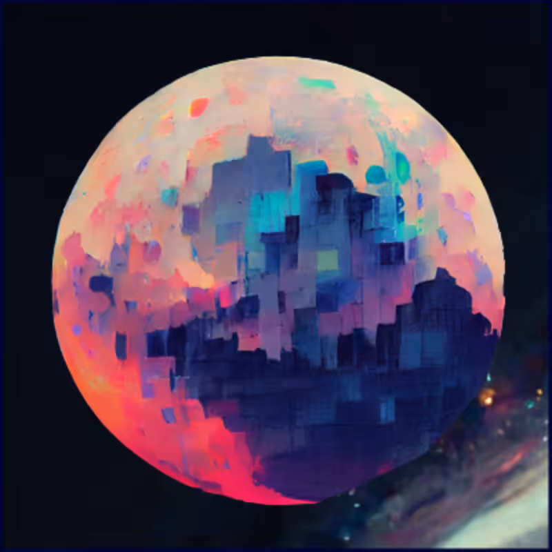 Moon Study #21