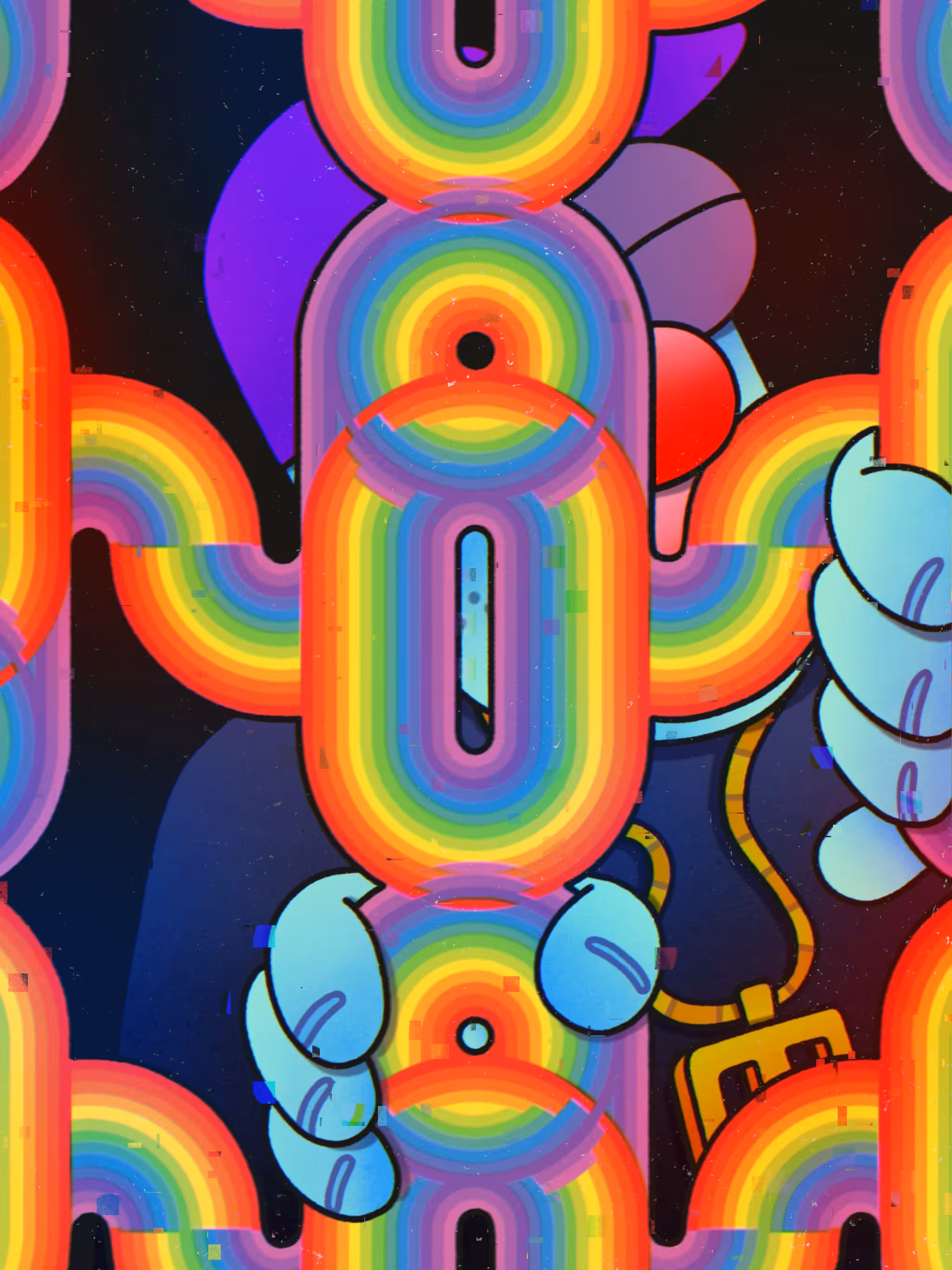 in rainbows