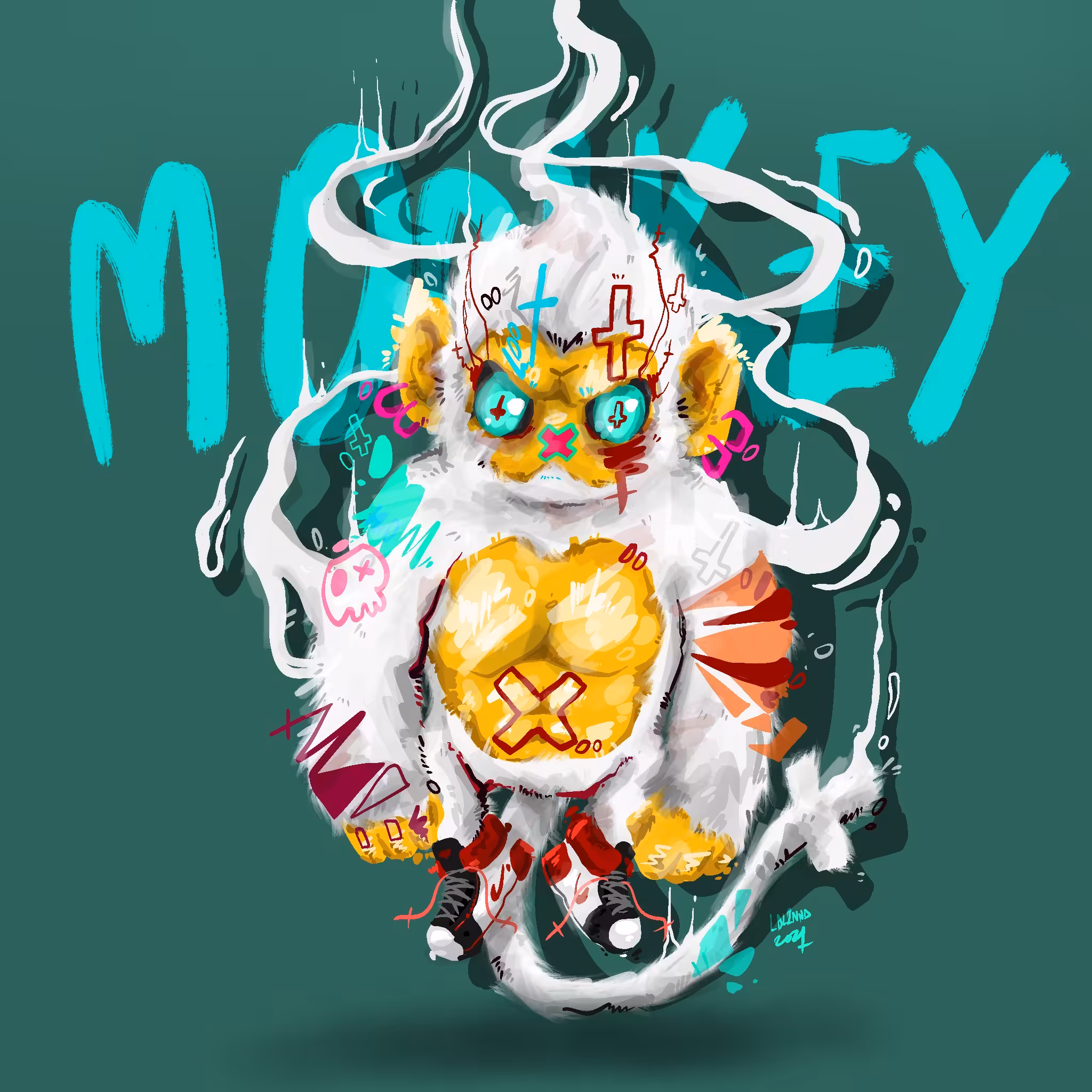 Monkey x Hellball