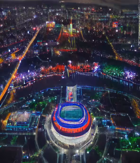 Tokyo Olympics Main Stadium - Alternative Reality #15