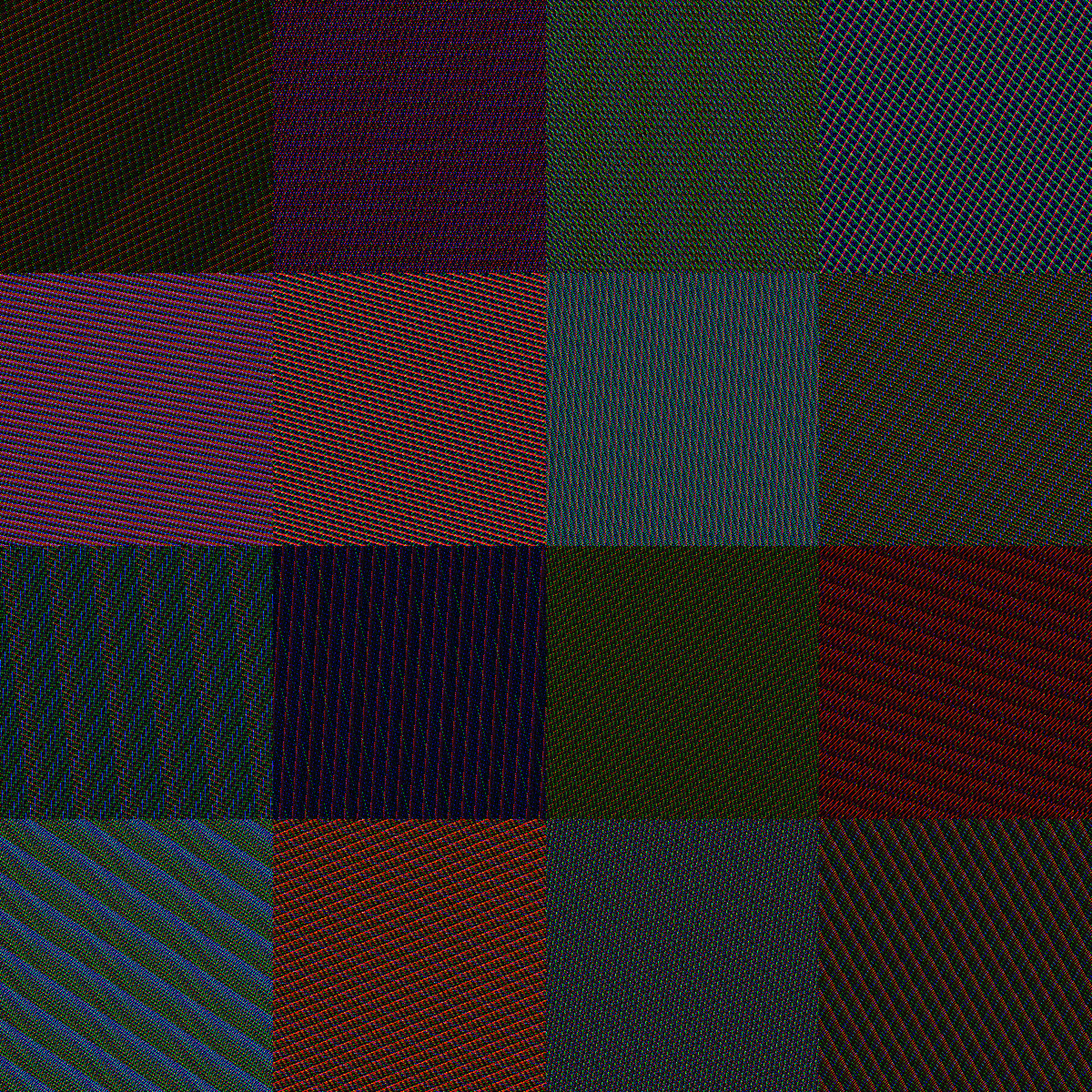 Parametric quilt #16