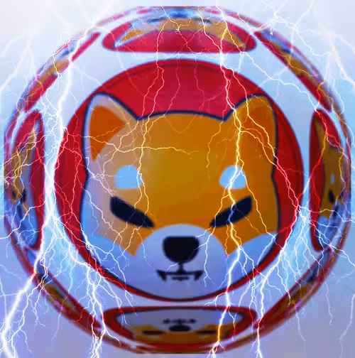Lightning bolts Shiba inu edition