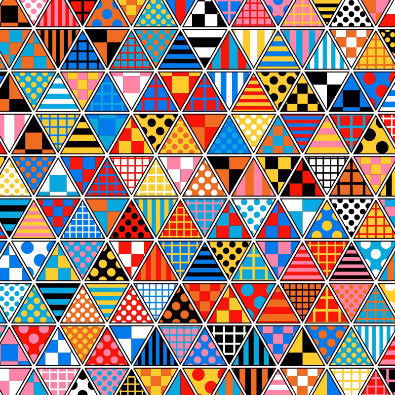 Triangle Tile #16