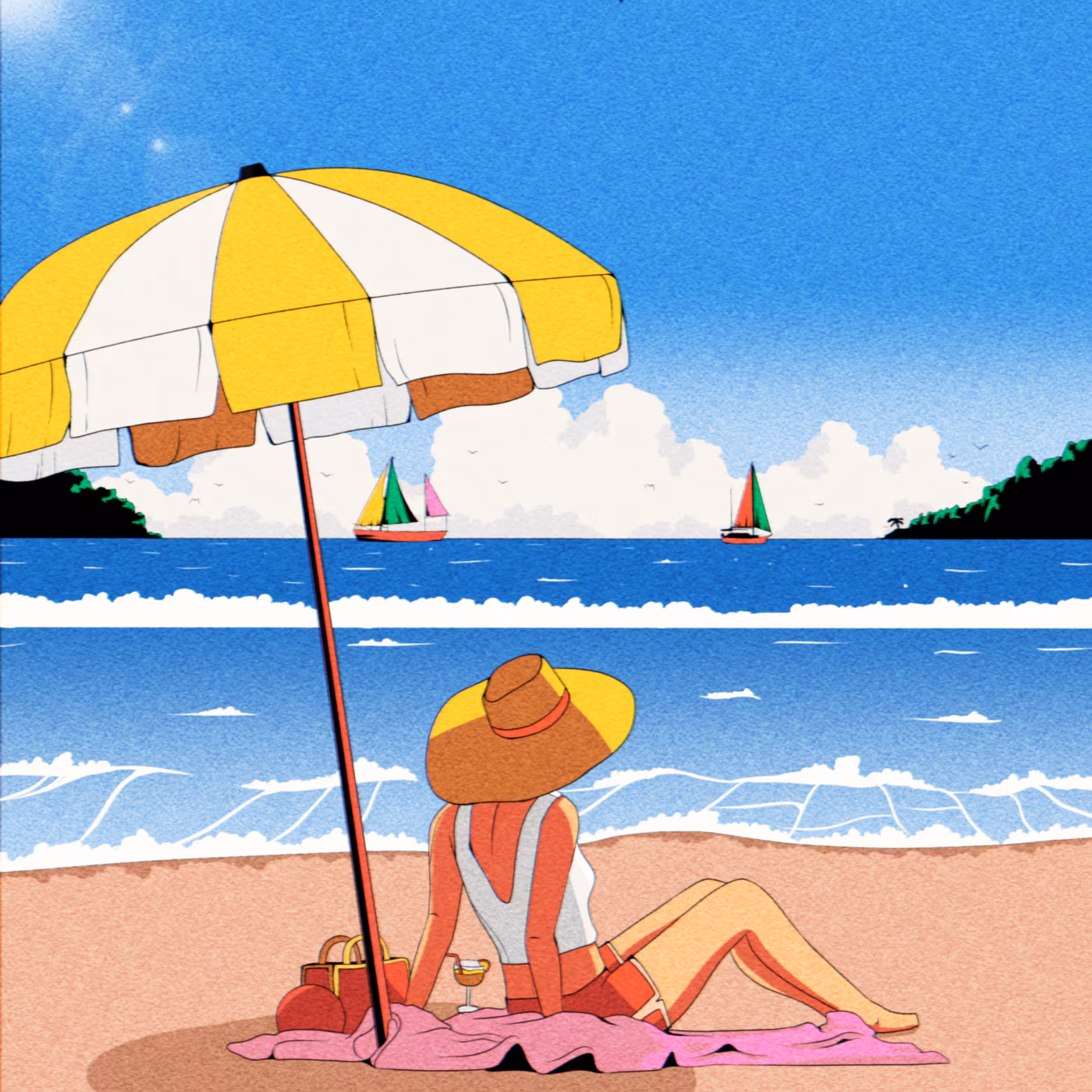 Sunbathing