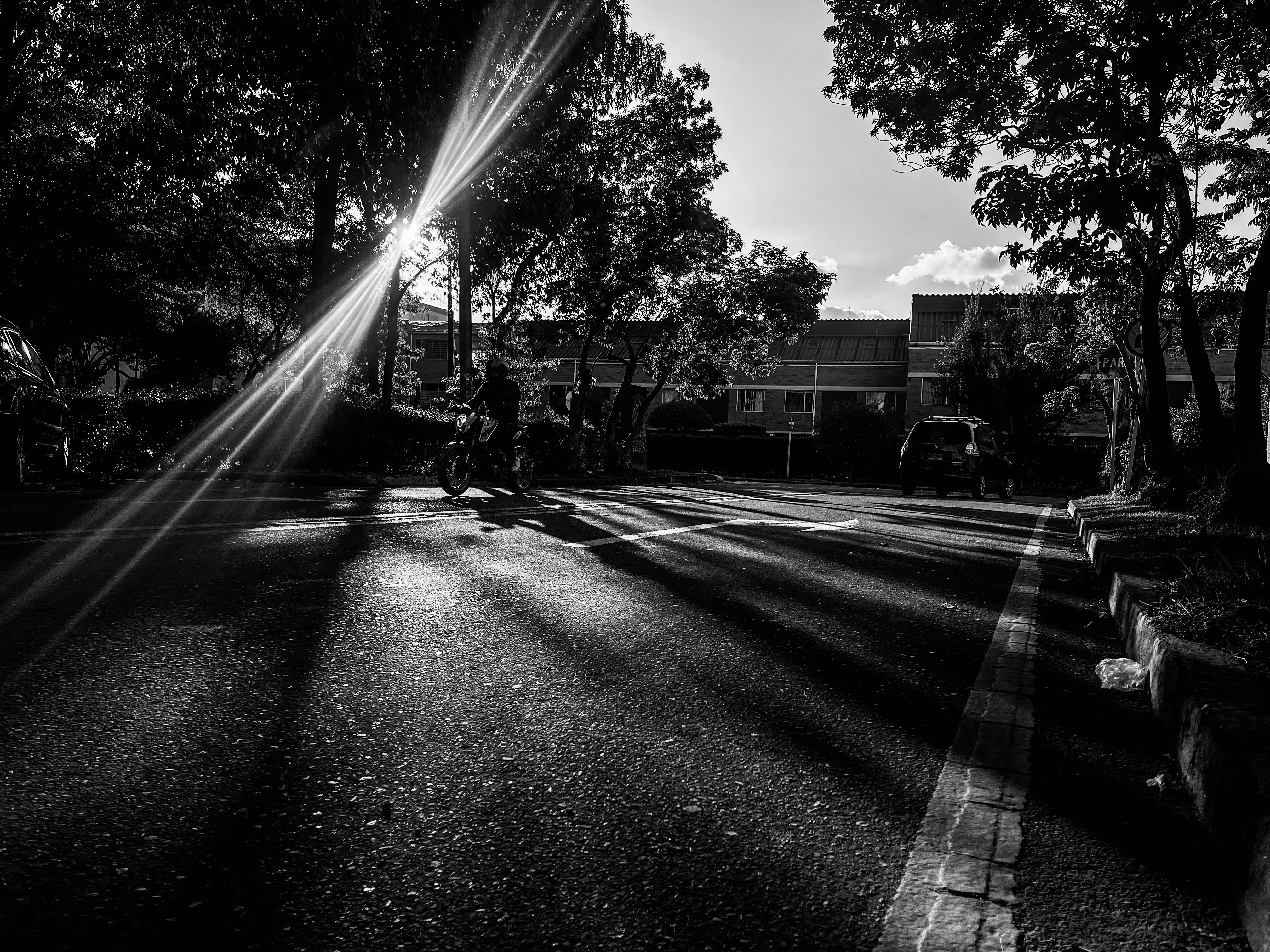 Routes between lights