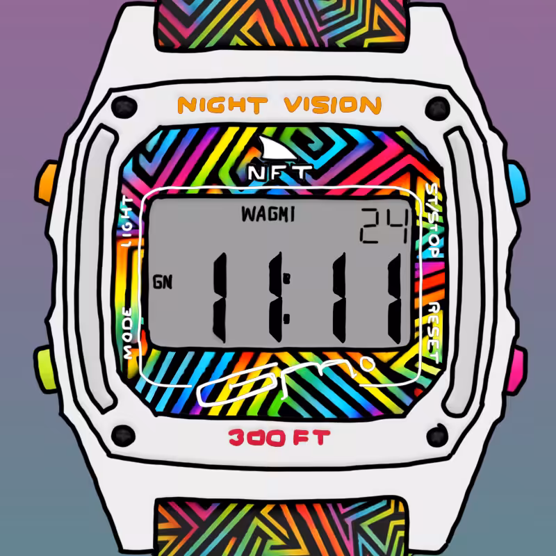 Make a Wish NFT Watch - Colorway #1