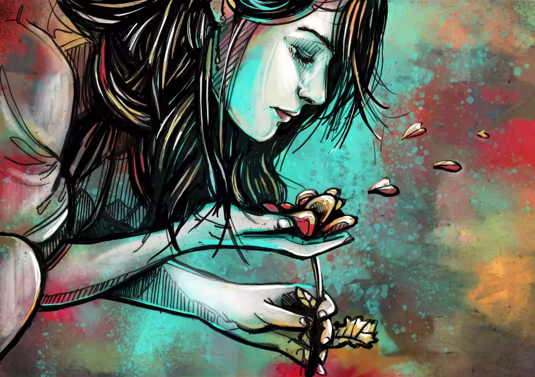 in bloom