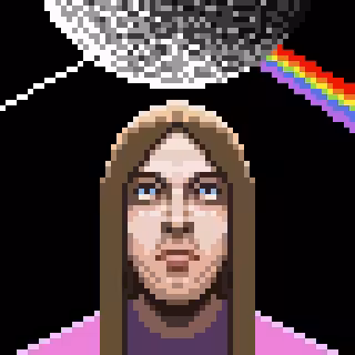 CryptoSlebs #006s Limited edition 33 David Gilmour Pink Floyd