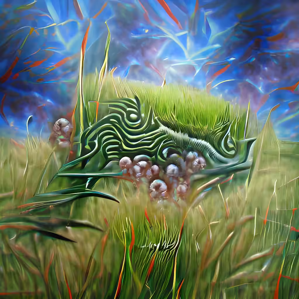 The Garden Of Ai Delights: Fractal Grass 