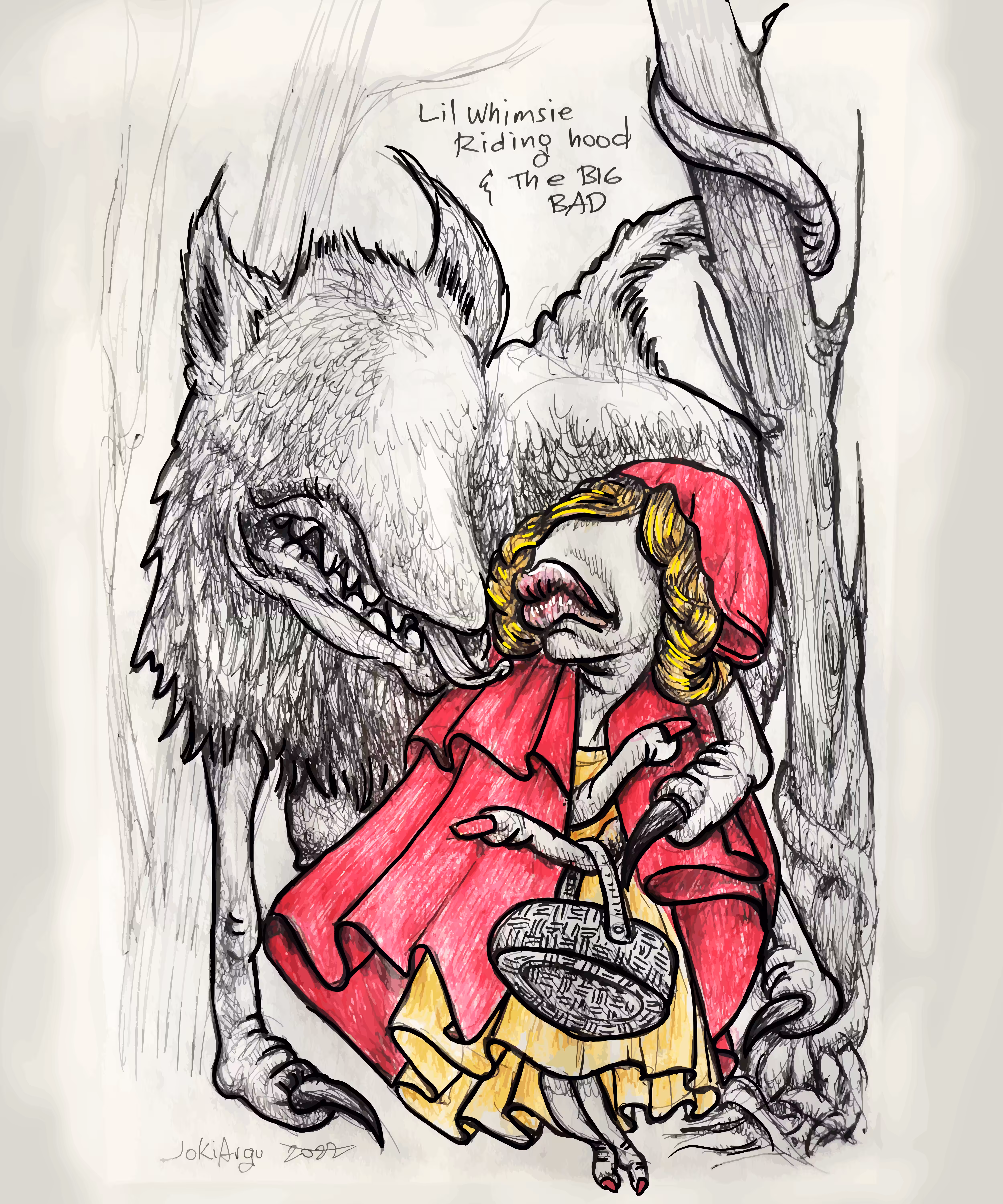 Lil red and big bad