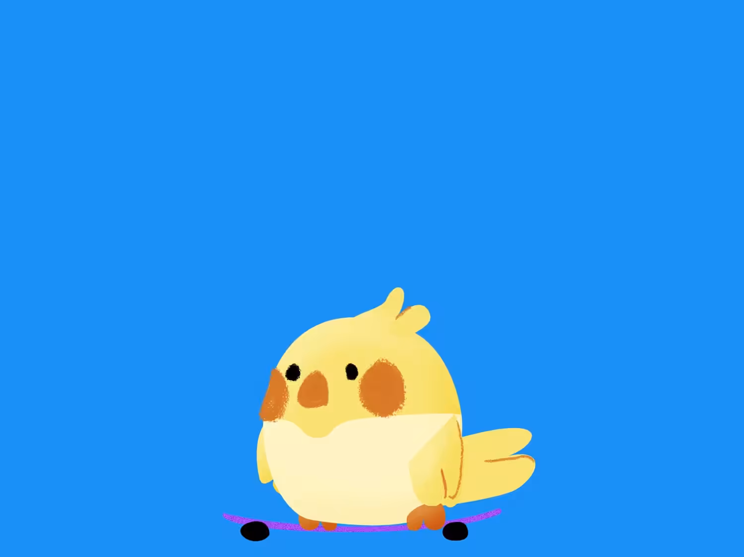 Skate birb