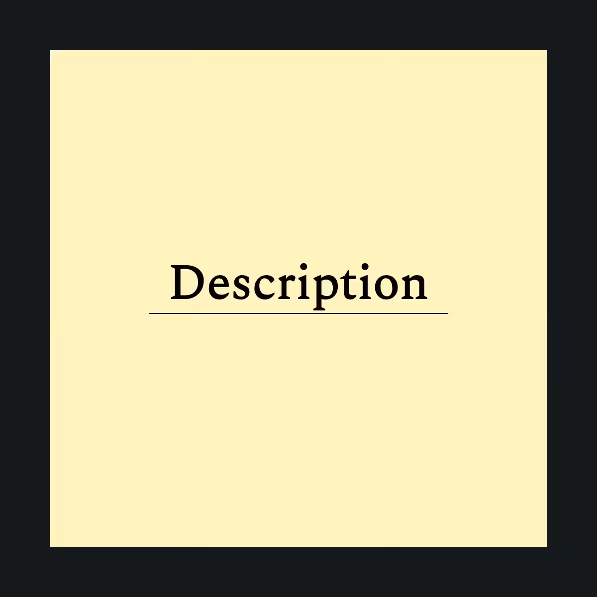 Description