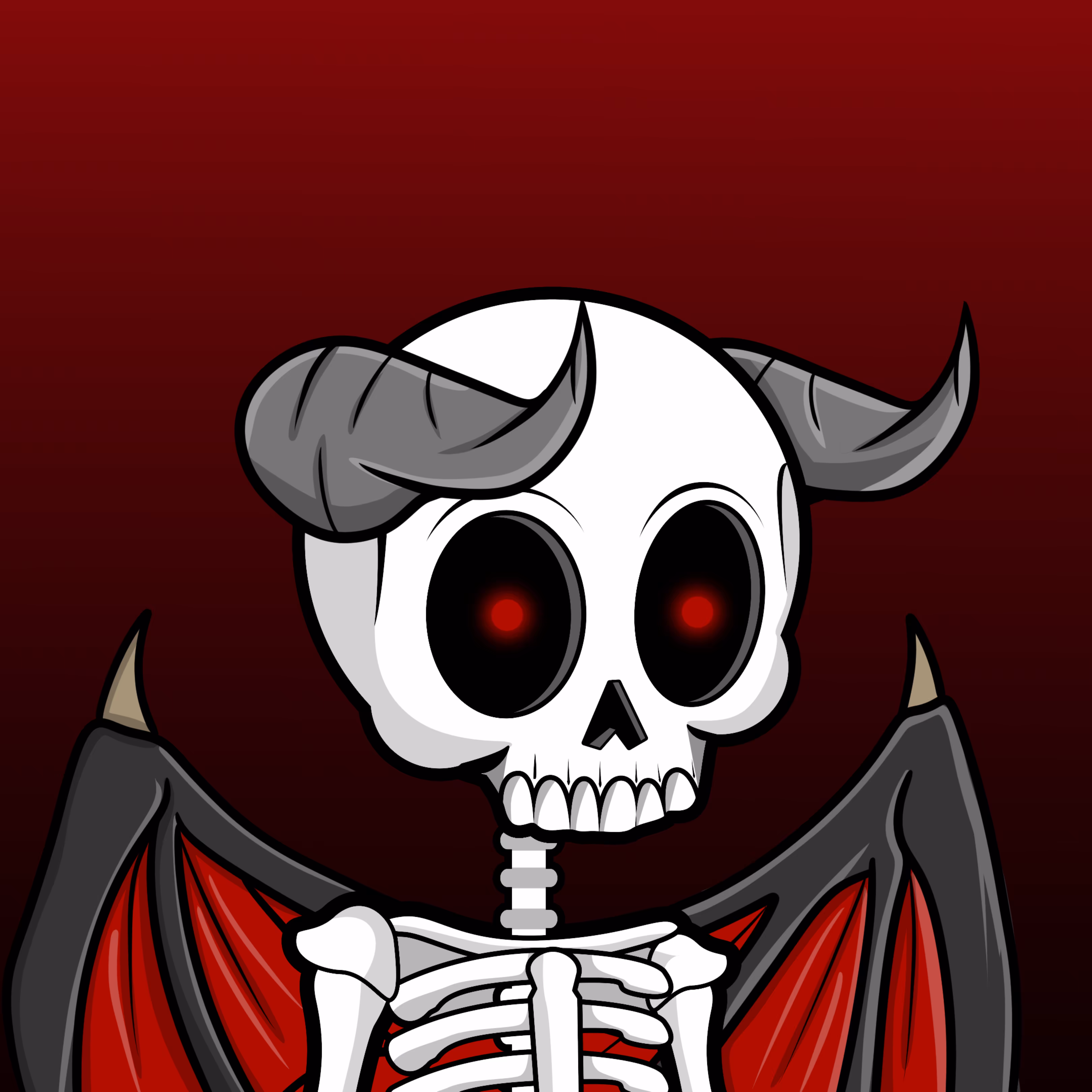 Edgar The Skeleton - Devil #295