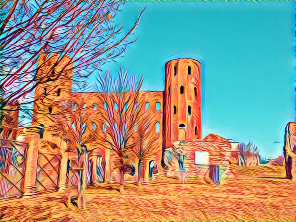 Porte Palatine art