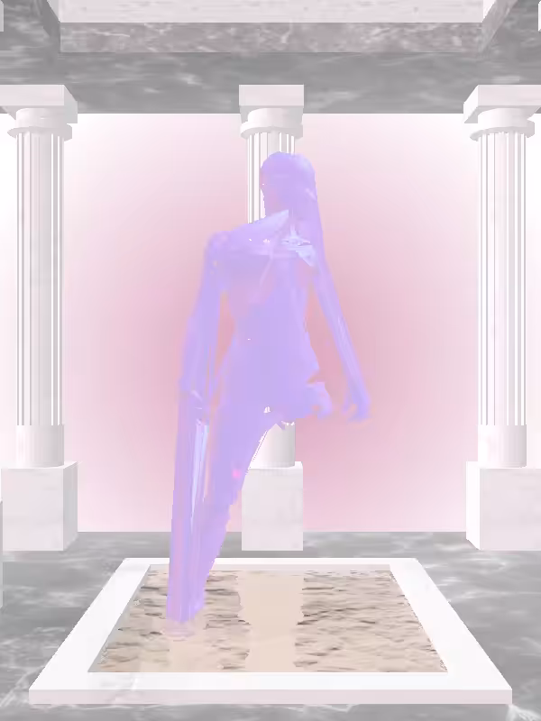 HeavenComputer: The Shooter Bright Purple Woman #3197