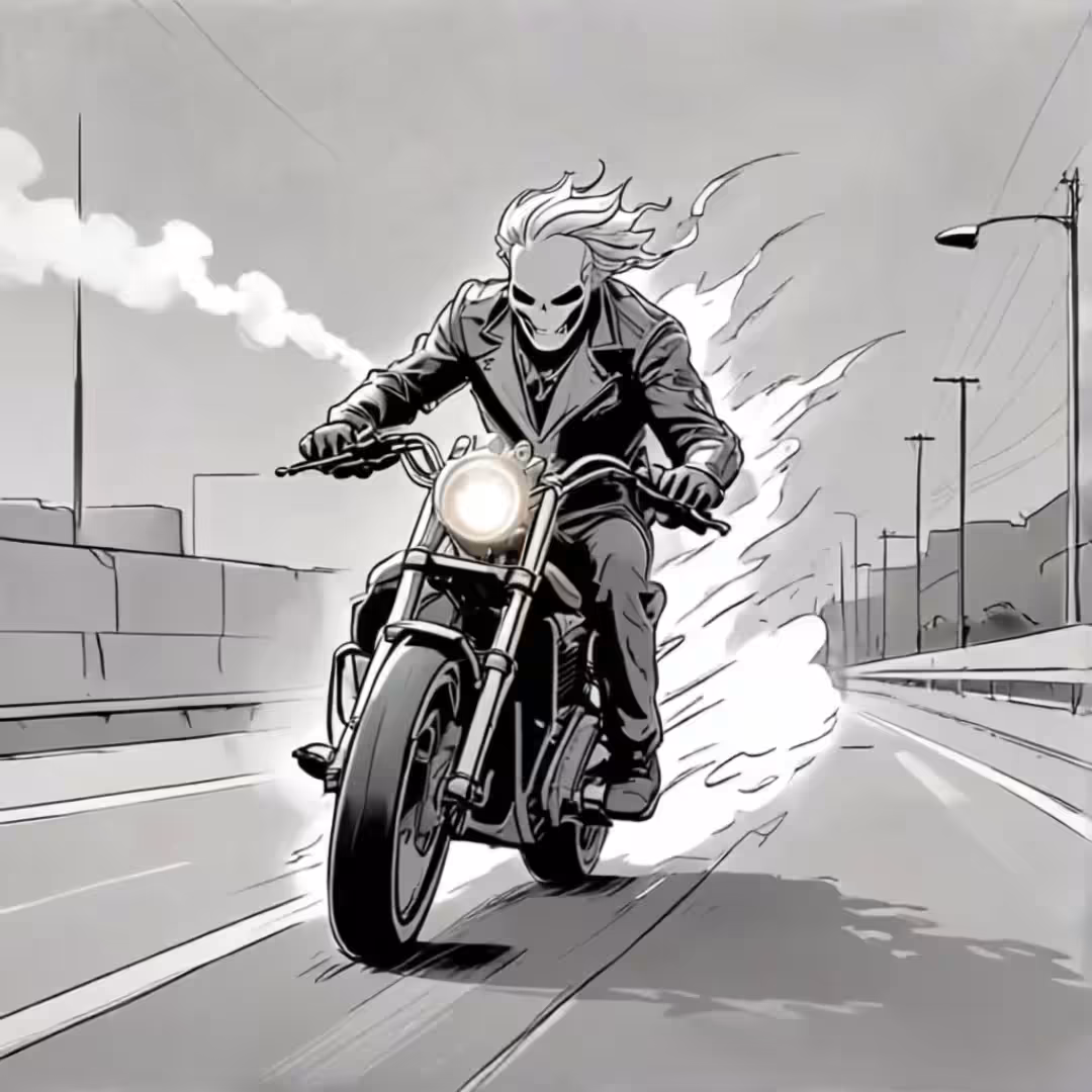 ☠️ hell's rider ☠️