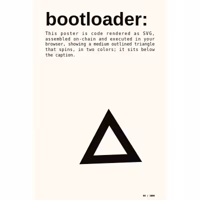 bootloader: selfie #98
