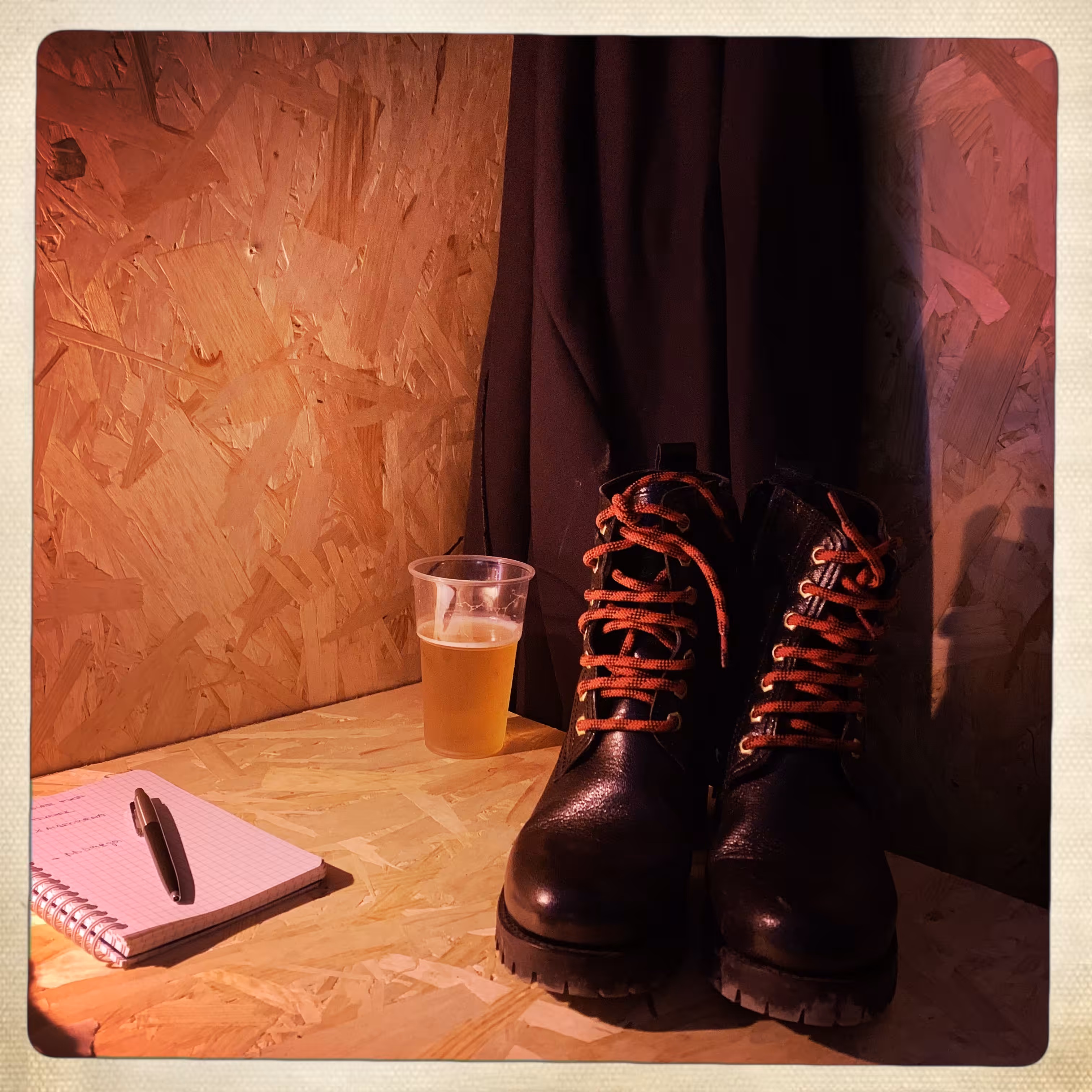 Beer and shoes