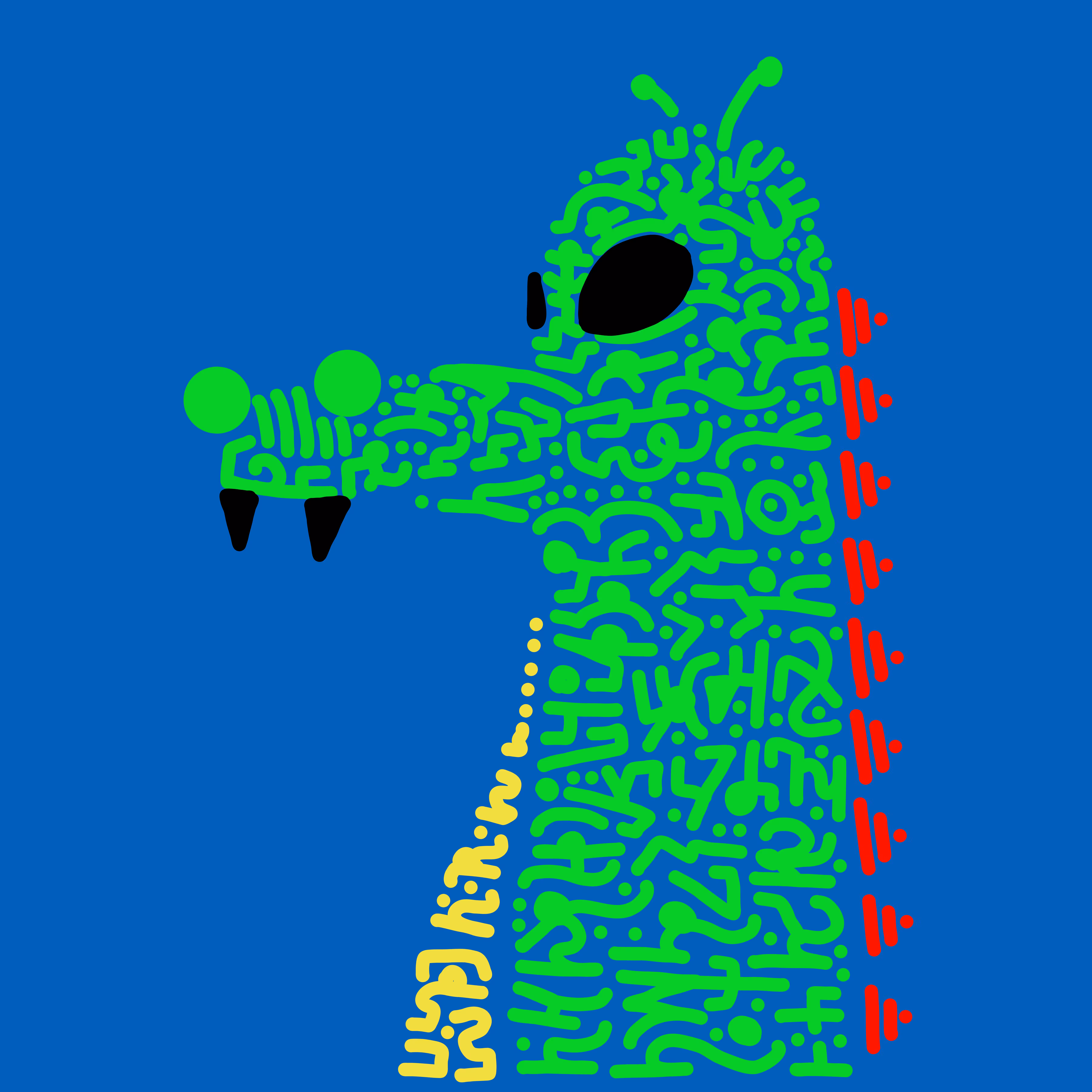 Cool Alien Crocs Ink