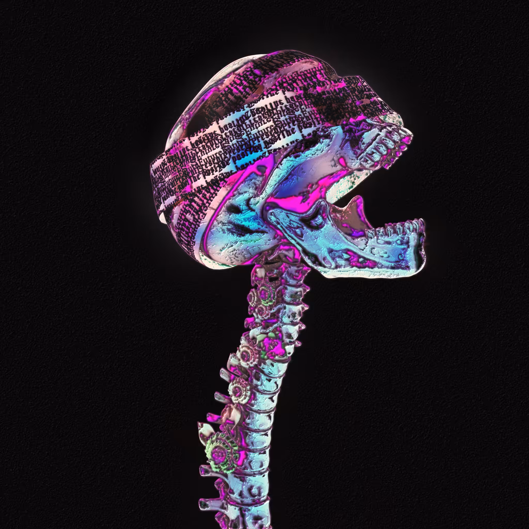 In the form of a skeleton #41