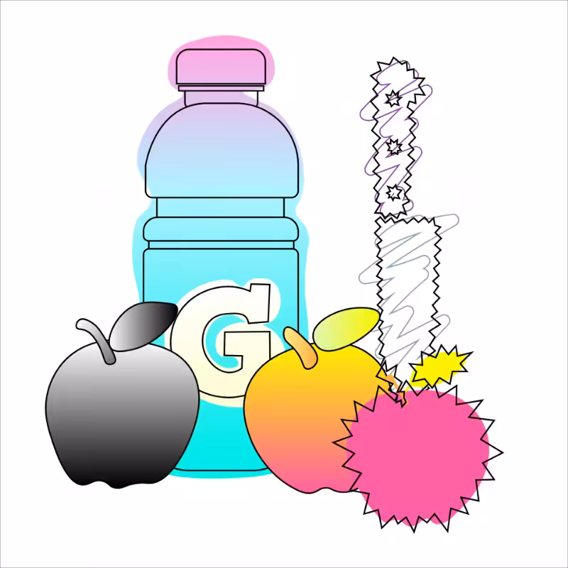 gatorade and apples #18