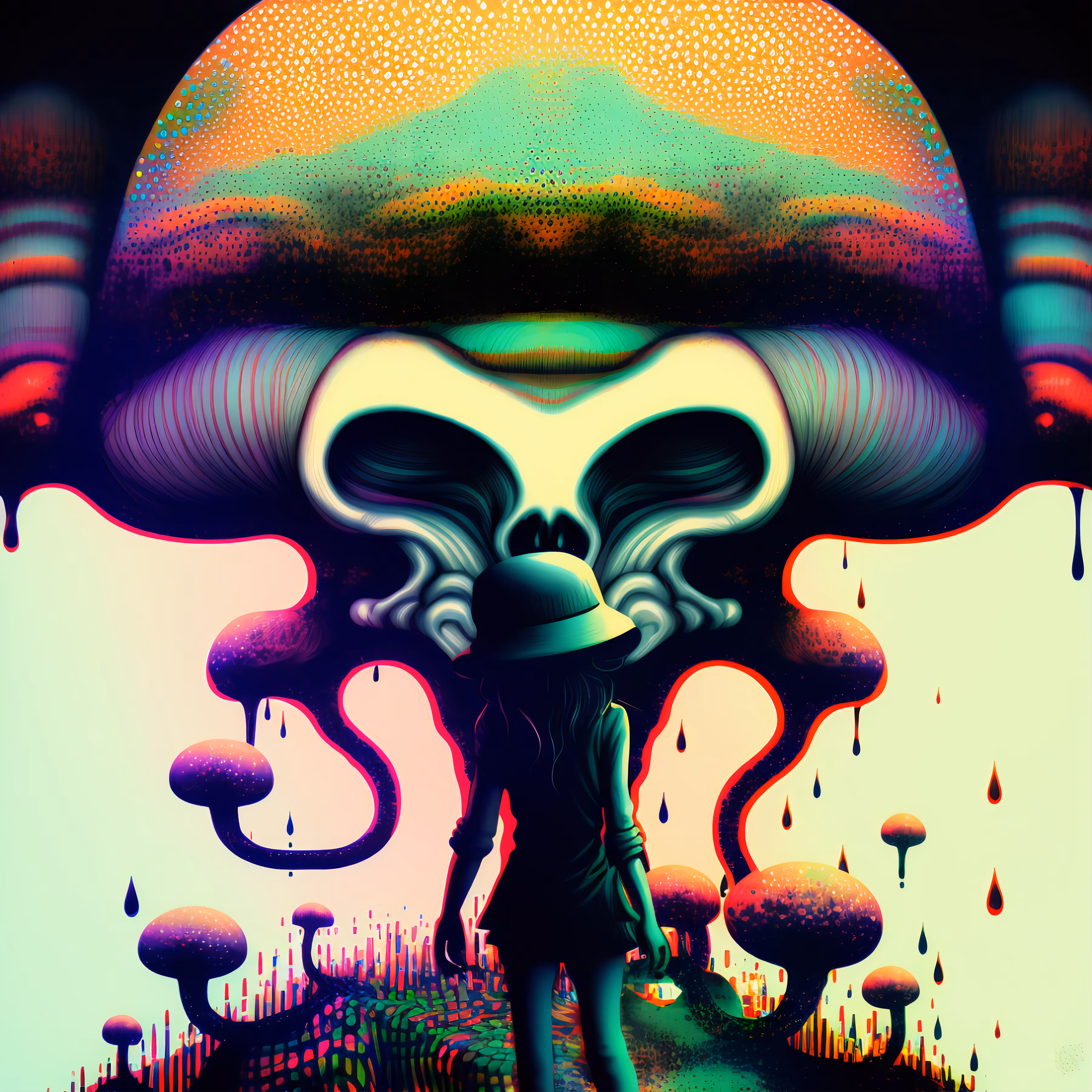 Digital  drawing: Fear of What? #30