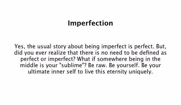 Imperfection