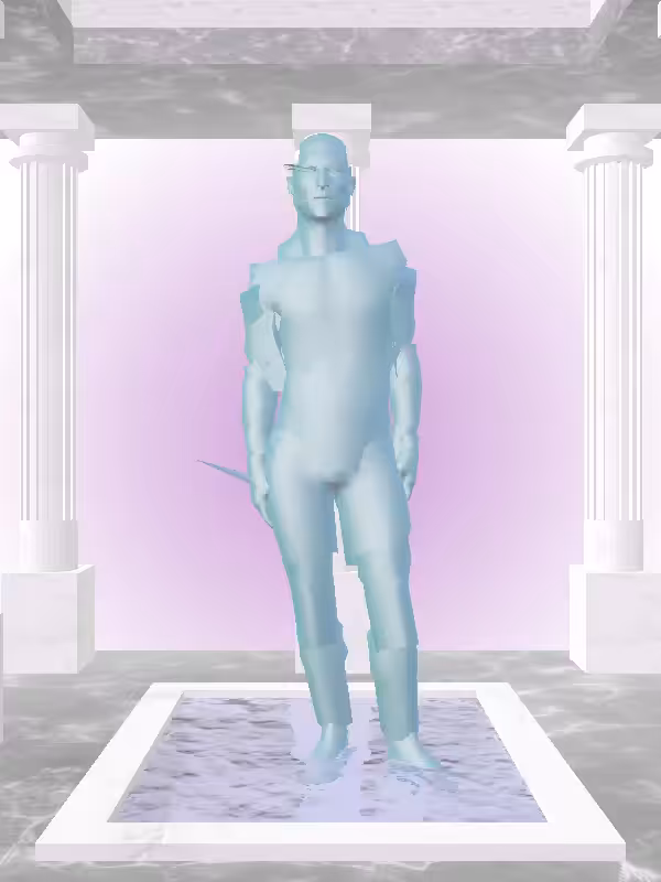 HeavenComputer: The Plotting Aqua Green Man #2146