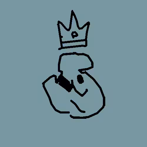 Basquiat Doodles: Basquiat #3990