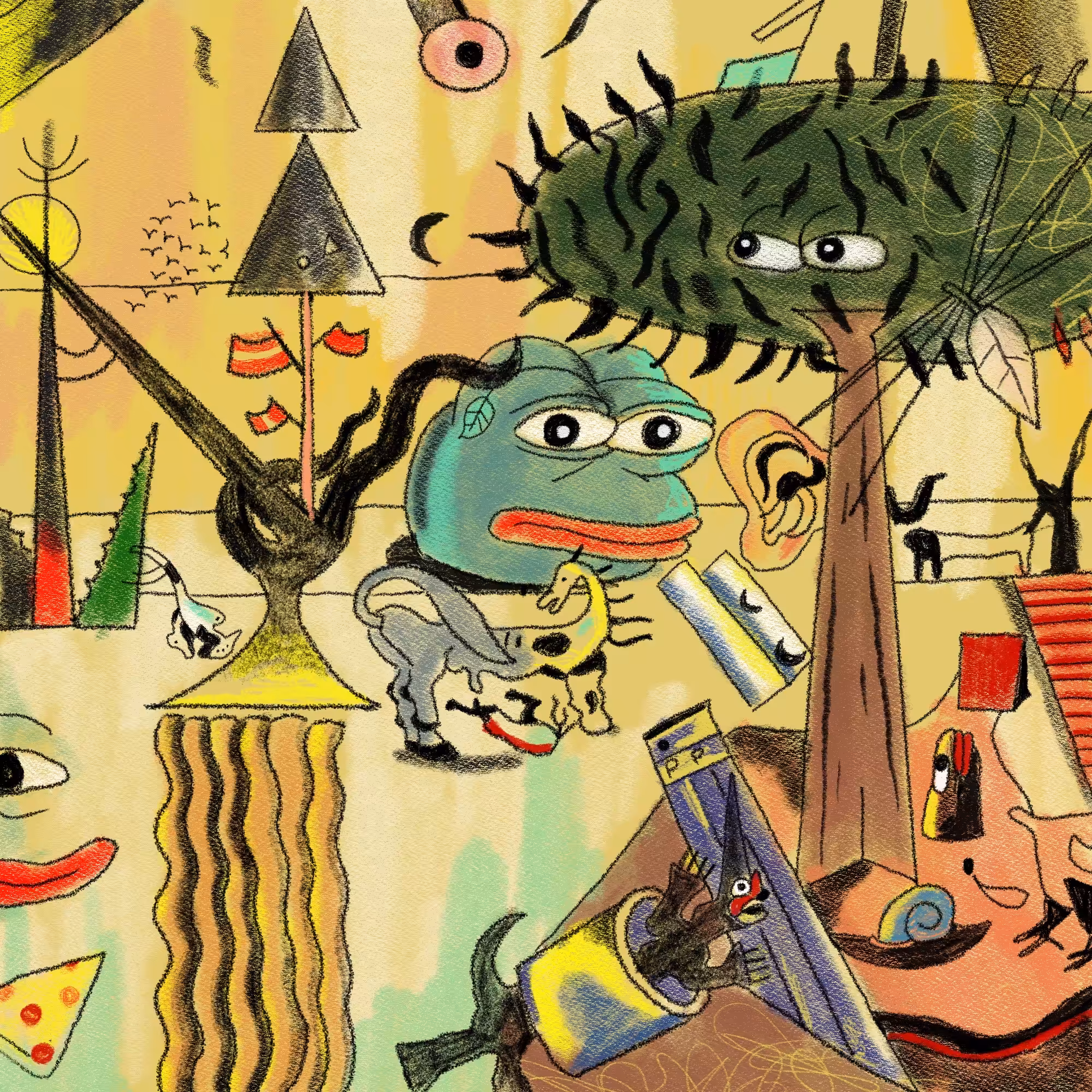 Middle Frog
