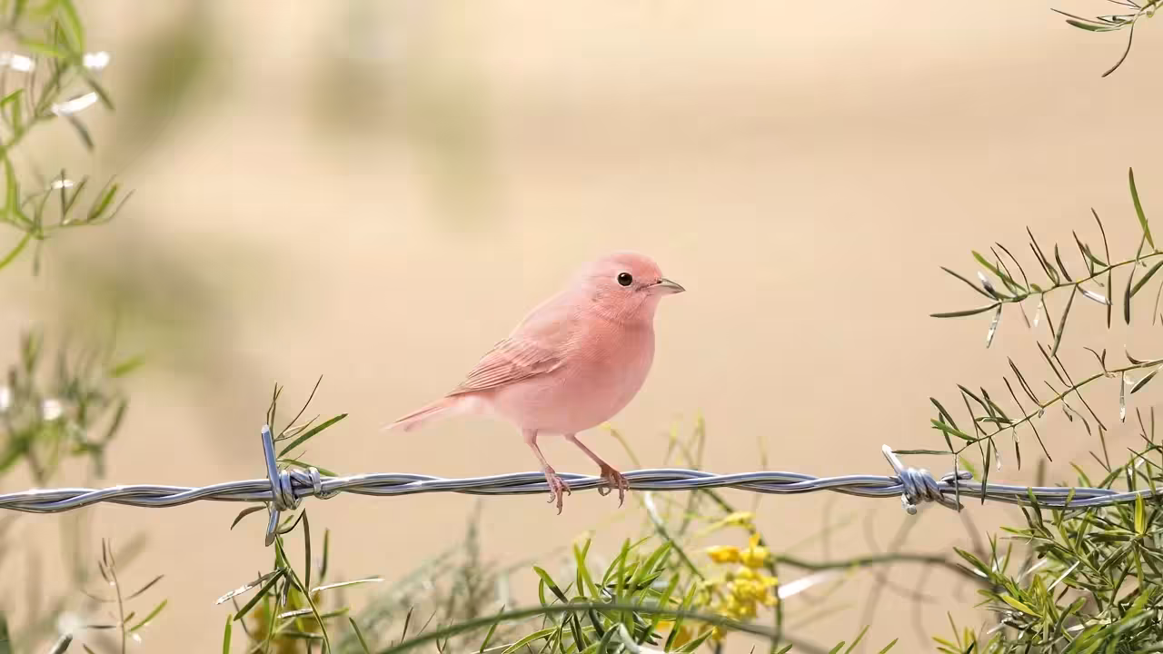 Birds Observations: Shaggy, In the Tangle
