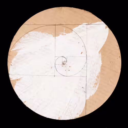 phi on cardboard