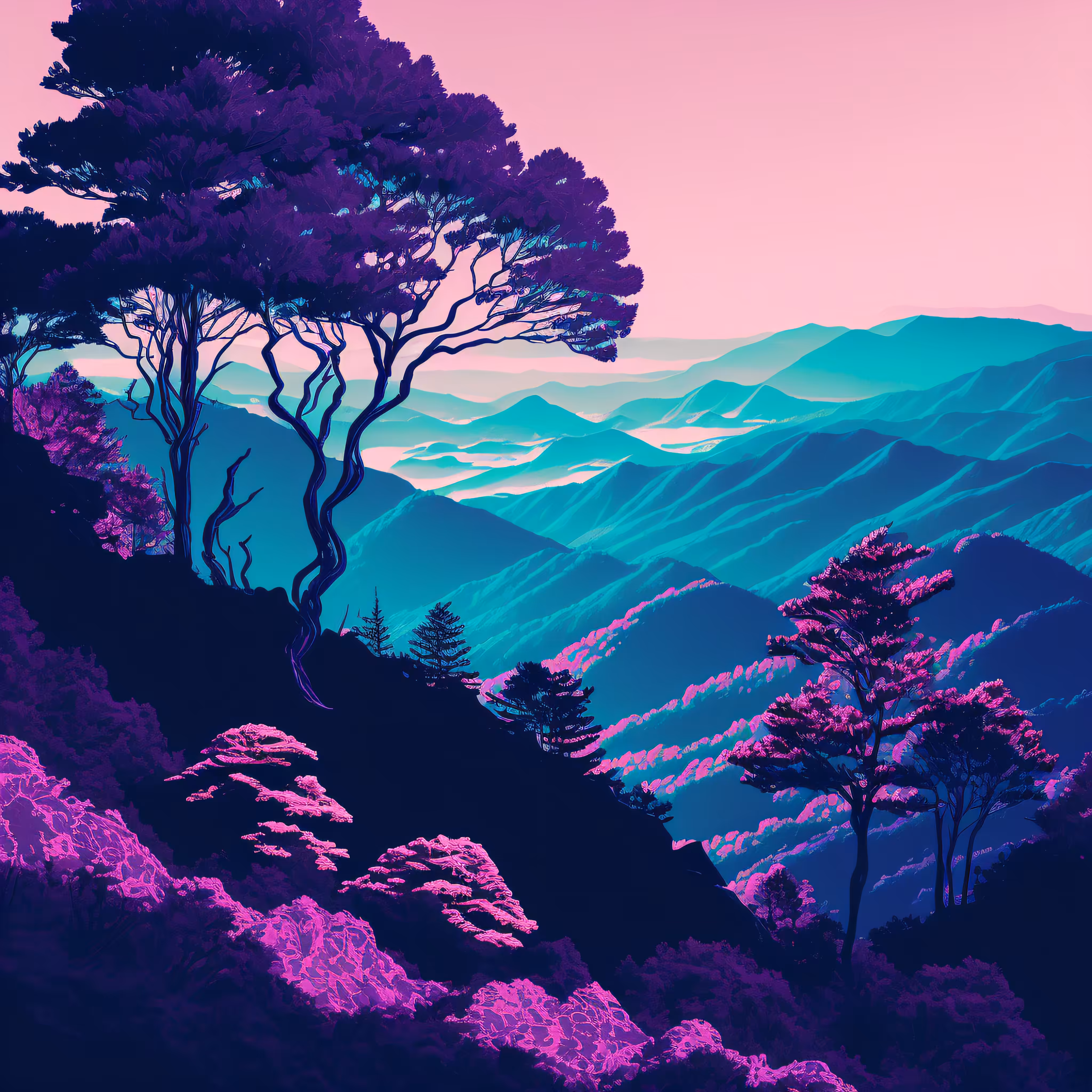 The Vapor Ridge Mountains